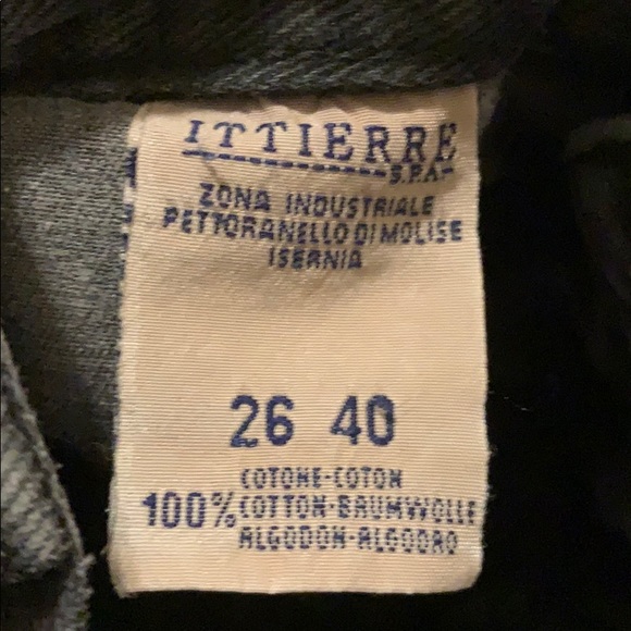 Versace High Waist Straight Leg Black Denim Jeans - Picture 11 of 15